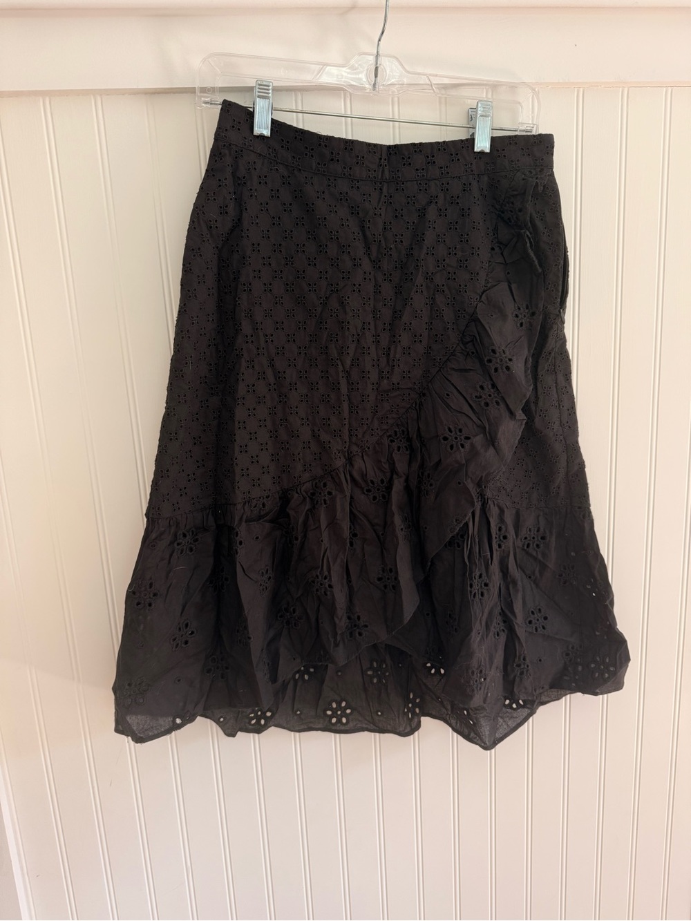 Loft Women’s Eyelet Ruffle Summer Skirt